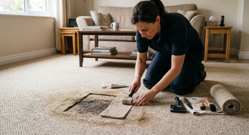 Carpet Hole Repair in Littleton, CO
