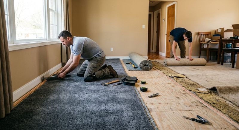Basement Carpet Replacement in Hunterdon County, NJ